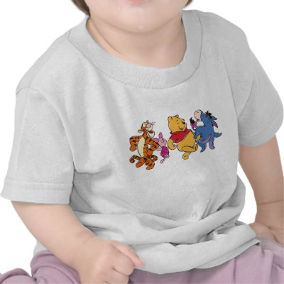 Winnie the Pooh Crew t-shirts