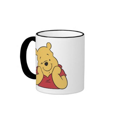 Winnie the Pooh hands on face smiling mugs
