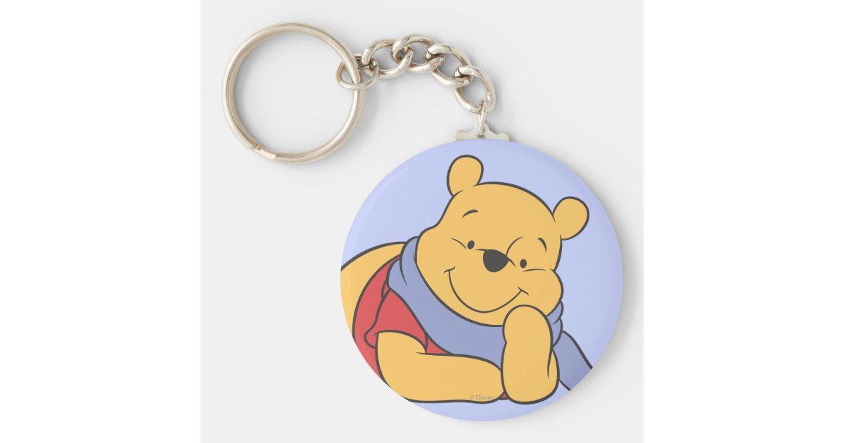 winnie the pooh plush keyring