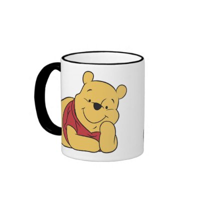 Winnie The Pooh lying down mugs