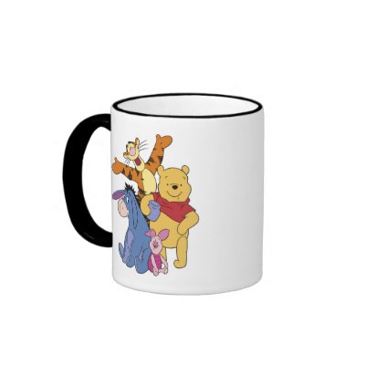 Winnie the Pooh Pooh Piglet Tigger Eeyore mugs