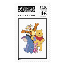 Winnie the Pooh Pooh Piglet Tigger Eeyore Stamps