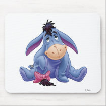 Winnie The Pooh's Eeyore Holding Tail Mousepad