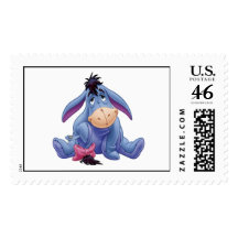Winnie The Pooh's Eeyore Holding Tail Postage Stamps