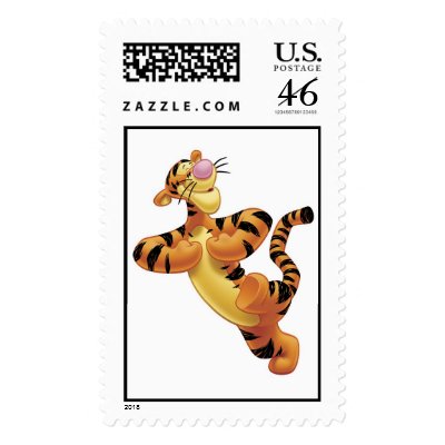 Winnie The Pooh's Tigger Dancing postage
