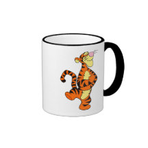 Winnie The Pooh's Tigger Walking Merrily Coffee Mugs
