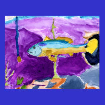Winning art by  A. Pugh - Grade 4 posters