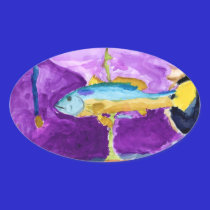 Winning art by  A. Pugh - Grade 4 stickers