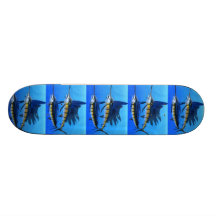 Winning art by  B. King - Grade 9 Custom Skate Board