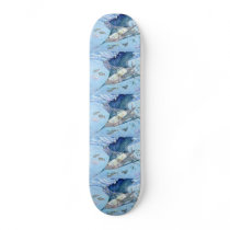 Winning art by  C. Huang - Grade 10 Custom Skateboard