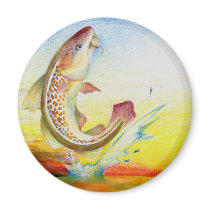 Winning Art By C. Sun Grade 7 Refrigerator Magnet