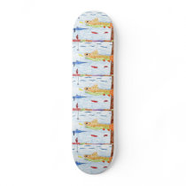 Winning art by  E. Hornacek - Grade 6 Custom Skate Board