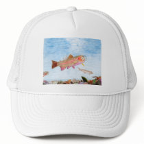Winning art by  E. Munoz - Grade 12 Mesh Hat