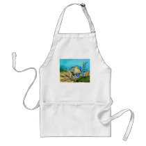 Winning art by  G. Barker - Grade 11 Apron