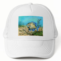 Winning art by  G. Barker - Grade 11 Mesh Hat