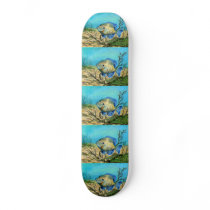 Winning art by  G. Barker - Grade 11 Skate Board