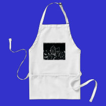 Winning art by  K. Petty - Grade 7 aprons