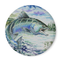 Winning Art By L. Kim Grade 7 Fridge Magnets