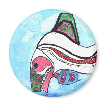 Winning Art By M. Quealey Grade 4 Refrigerator Magnet