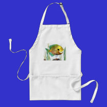 Winning art by  S. Cho - Grade 10 aprons