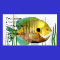 Winning art by  S. Cho - Grade 10 business cards