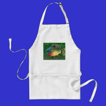 Winning art by  S. Darring - Grade 8 aprons