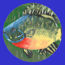 Winning art by  S. Darring - Grade 8 stickers