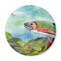 Winning Art By T. Phillips Grade 4 Magnets