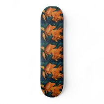 Winning Art By Y. Zhang Grade 10 Custom Skate Board