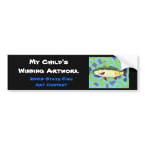 Winning artwork by A. Bryan , Grade 5 bumper stickers by pwuebker Winning artwork by A. Bryan , Grade 5 bumper stickers