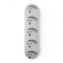 Winning artwork by A. Overby, Grade 8 Custom Skateboard