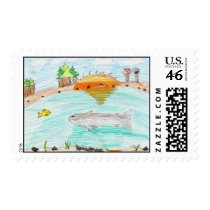 Winning artwork by C. Rousseau, Grade 4 postage by pwuebker Winning artwork by C. Rousseau, Grade 4 postage