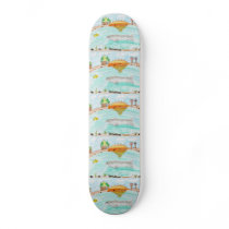 Winning artwork by C. Rousseau, Grade 4 Skate Board Decks