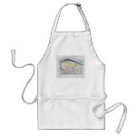 Winning artwork by E. Boulter, Grade 8 aprons