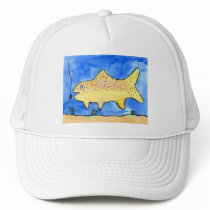 Winning artwork by E. Gardner, Grade 4 Hat