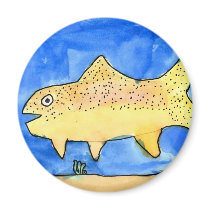 Winning artwork by E. Gardner, Grade 4 magnets