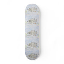 Winning artwork by E. McKinney II, Grade 4 skateboards