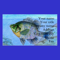 Winning artwork by L. Luan, Grade 7 business cards