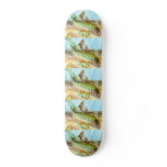 Winning artwork by M. Han, Grade 9 Custom Skate Board