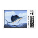 Winning artwork by M. Howard, Grade 6 postage