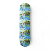 Winning artwork by M. Yuan, Grade 9 Skateboard Decks