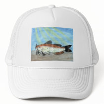 Winning artwork by S. Carter, Grade 6 Trucker Hats