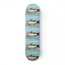 Winning artwork by S. Carter, Grade 6 skateboards