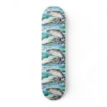 Winning artwork by S. Kang, Grade 11 Skate Deck