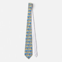 Winning artwork by S. Zhang, Grade 4 Custom Tie