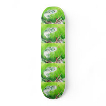 Winning artwork by T. Perkins, Grade 7 skateboards