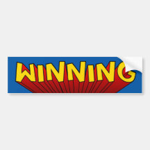 Winning Bumper Sticker