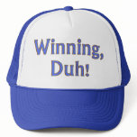 Winning Charlie Sheen hat