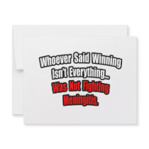 Winning Isn't Everything Quote, Meningitis invitations