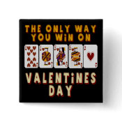 Winning On Valentine's Day button